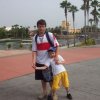 Christian y Facu en Universal Studios - Estados Unidos